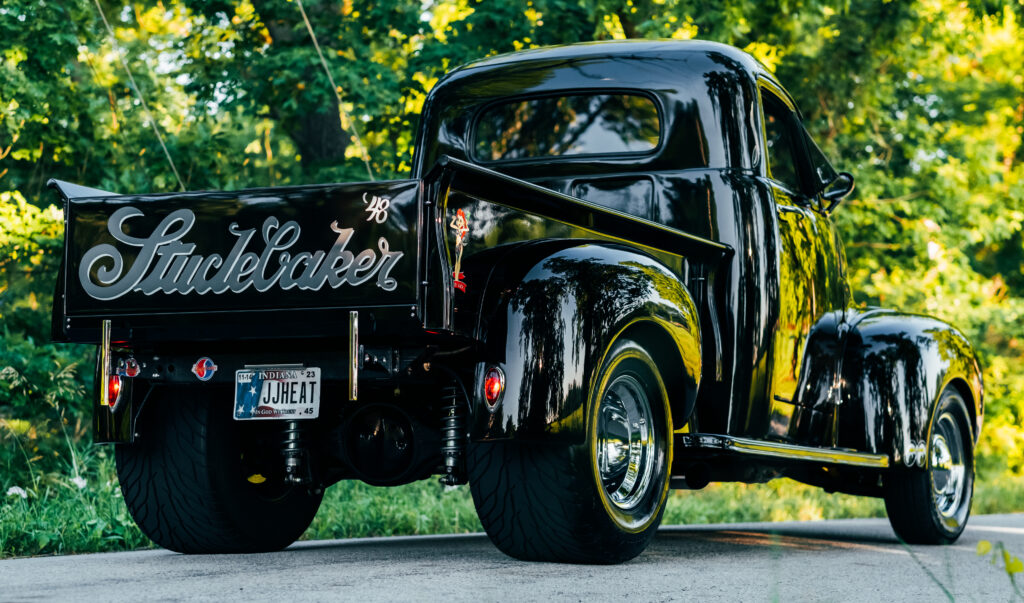 beautiful complete paint correction and ceramic coating on 1948 classic studebaker