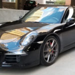 ceramic coated porsche tons of gloss, slick looking