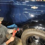 Ceramic coating application classic truck 1937 chevy, 1 of 4.