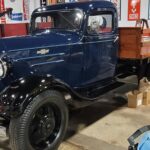 Ceramic coating application classic truck 1937 chevy, 3 of 4.