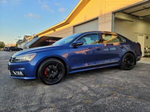 Ceramic coating applied to Volkswagen Jetta with deep gloss and incredible finish 2 of 4.