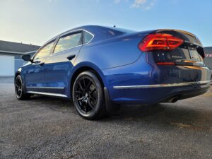 Ceramic coating applied to Volkswagen Jetta with deep gloss and incredible finish 3 of 4.
