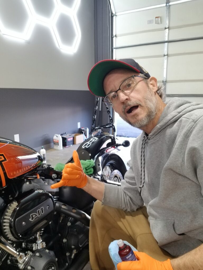 Pictured: Owner Operator, Ceramic Coating Expert Extraordinaire