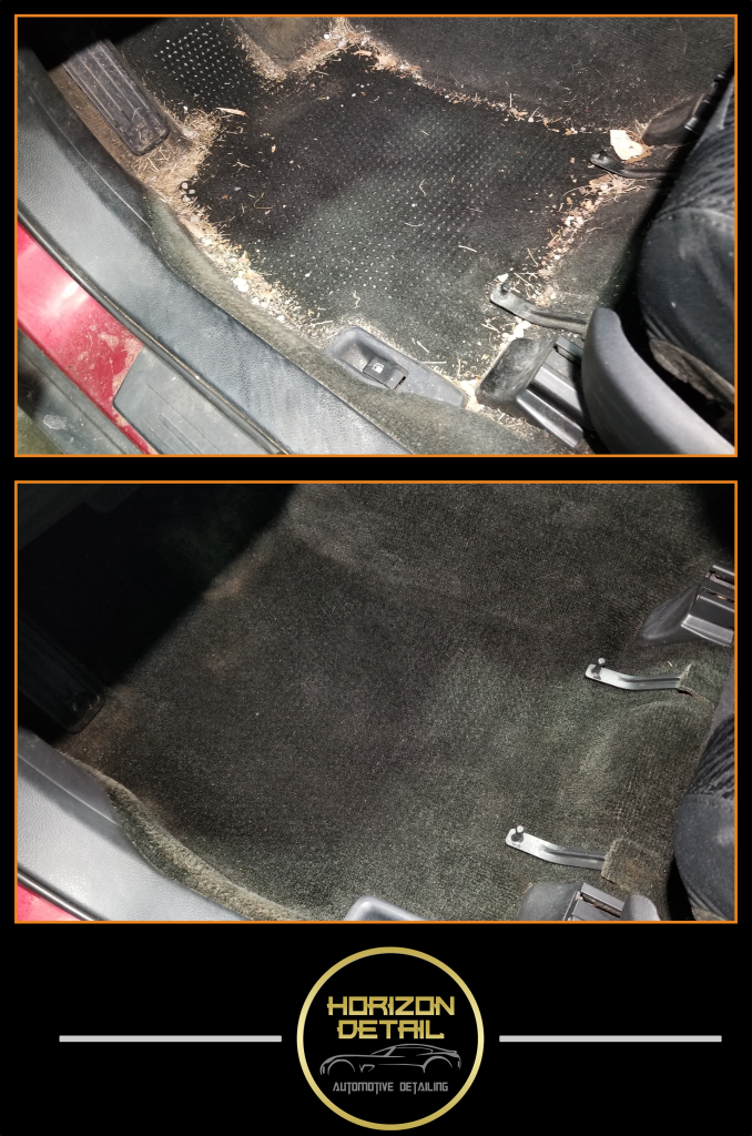 Interior Before and After - Deep Carpet Cleaning By Horizon Detail Northwest Indiana