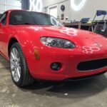 2008 Mazda Miata Day Two of Finish Polishing Step 1 of 2