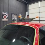 2008 Miata Paint Correction Day 2 In Progress by Horizon Detail in Northwest Indiana