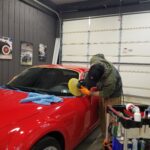 2008 Miata Paint Correction Day 2 In Progress by Horizon Detail in Northwest Indiana