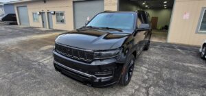 Black Wagoneer Paint Correction and Ceramic Coating Crown Point Indiana