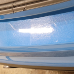 Deep Damage Rear Bumper Hatch Area 50/50