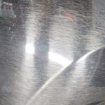 Heavily Damaged GM Paint Work Before Paint Correction at Horizon Detail Northwest Indiana