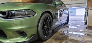 Green Challenger Paint Correction and Ceramic Coating Northwest Indiana