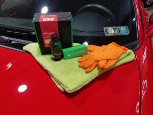 Mazda Miata Ceramic Coating Install Arcane by IGL Coatings and HD Bond Coat - Crown Point, Saint John Indiana by Horizon Detail Northwest Indiana