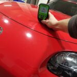 2008 Miata Paint Correction Front End Spectrometer Reading