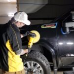 Duramax Paint Correction In Progress Front Fender