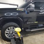 Danny's Duramax Getting a Full Paint Correction In Progress at Horizon Detail Near Crown Point and Saint John in Northwest Indiana