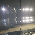 Omar's Silverado - Paint Correction and Ceramic Coating - Inspection Pictures - Paint Condition Before - Horizon Detail - Crown Point Indiana