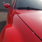 2008 Mazda Miata - Paint Correction and Ceramic Coating - Finished Pictures - Front End Passenger Side Outside Under Sun- Horizon Detail Northwest Indiana - Crown Point and Saint John Indiana