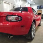 2008 Mazda Miata - Paint Correction and Ceramic Coating - Finished Pictures - - Rear End Passenger Side - Horizon Detail Northwest Indiana - Crown Point and Saint John Indiana