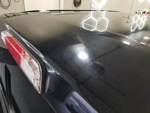 Dave's F150 Paint Correction Ceramic Coating Horizon Detail Northwest Indiana - High Spots and Poor Installation Pictures from Previous Shop's Ceramic Coating Installation