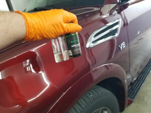 Horizon Detail HD Bond Coat Side by Side with IGL Coatings Arcane Ceramic Coating Formula - Northwest Indiana Serving Crown Point, Saint John, Cedar Lake, Hebron and More!