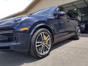 2019 Porsche Cayenne with HD Bond Coat, HD Strong Coat, and Kenzo by IGL Coatings Installed at Horizon Detail in Northwest Indiana - Serving Crown Point, Saint John, Cedar Lake and More!