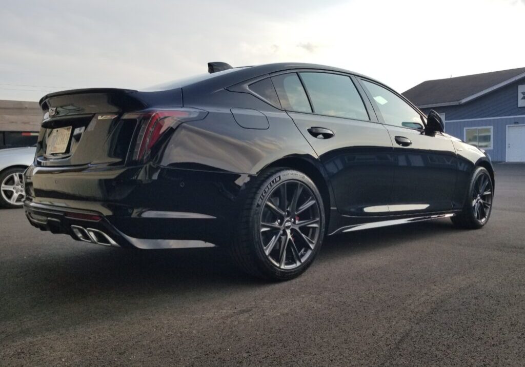 2025 Cadillac CT6 with Full Paint Correction and Five Year Ceramic Coating